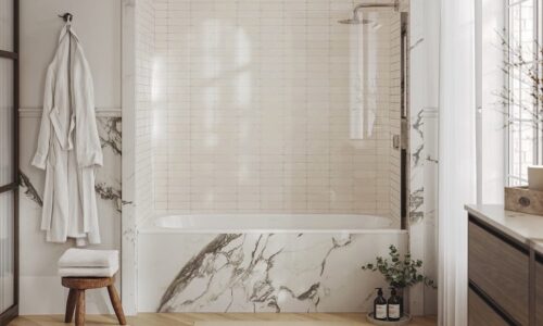 Built-in bath tubs